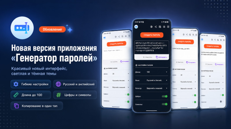 Генератор паролей