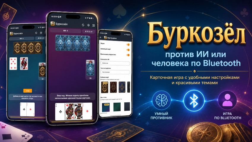 Буркозёл - против ИИ или человека по Bluetooth