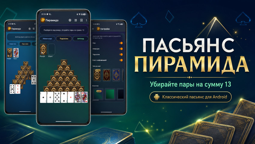 Пасьянс Пирамида