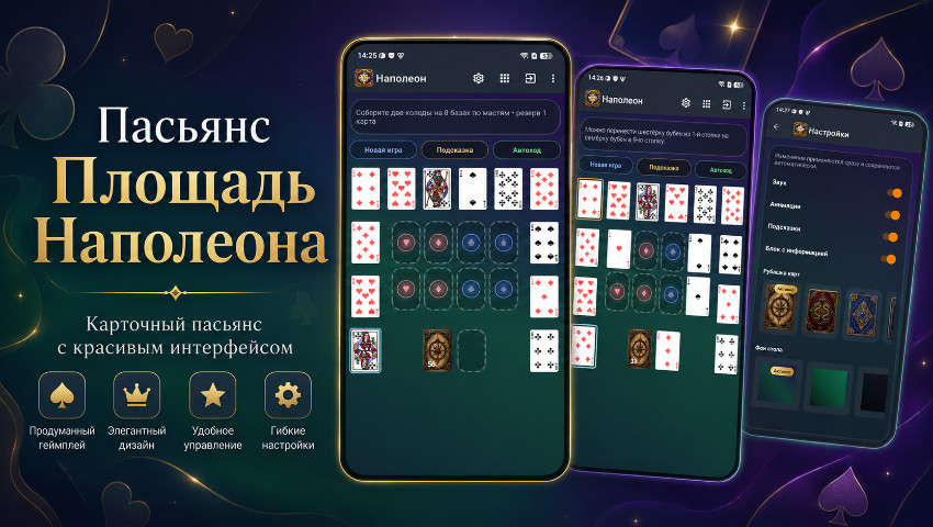 Пасьянс Площадь Наполеона