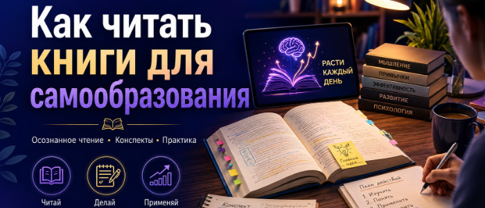 Как читать книги для самообразования