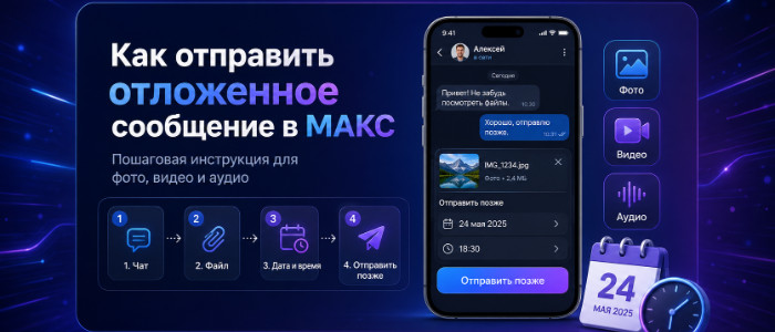 Как сделать отложенный постинг записей в MAX